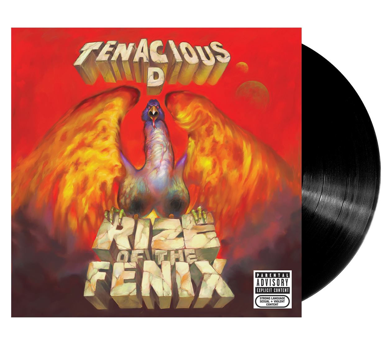 Image of Artwork for Tenacious D's Rize Of The Fenix (LP)
